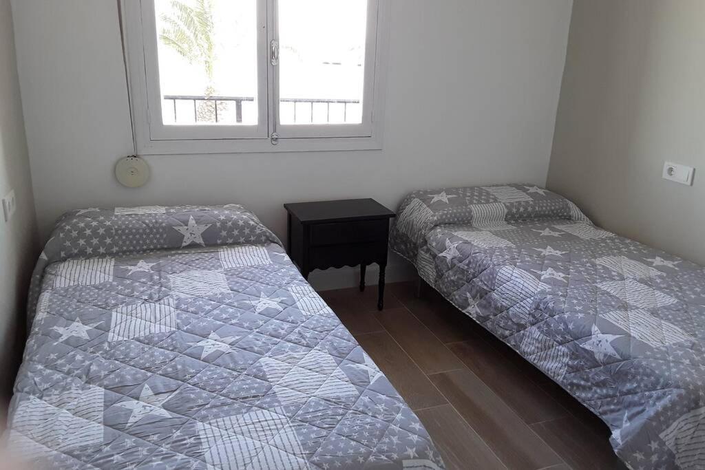 Piso en primera línea con wifi y vistas al mar Lo Pagán Exterior foto